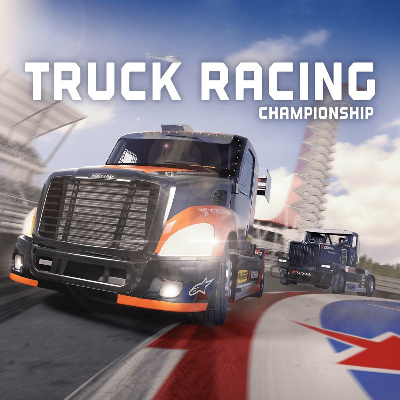 FIA European Truck Racing Championship box art for Playstation 4